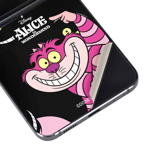 Disney Alice in Wonderland Cheshire Cat Galaxy Z Flip5 5G Skin